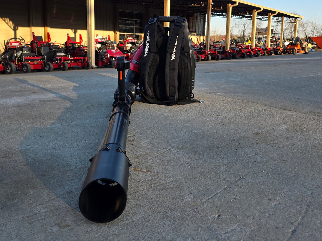 Maruyama BL70-SP Backpack Leaf Blower Pistole Throttle back view picture 