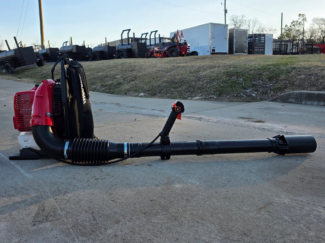 Maruyama BL70-SP Backpack Leaf Blower Pistole Throttle right side view picture 