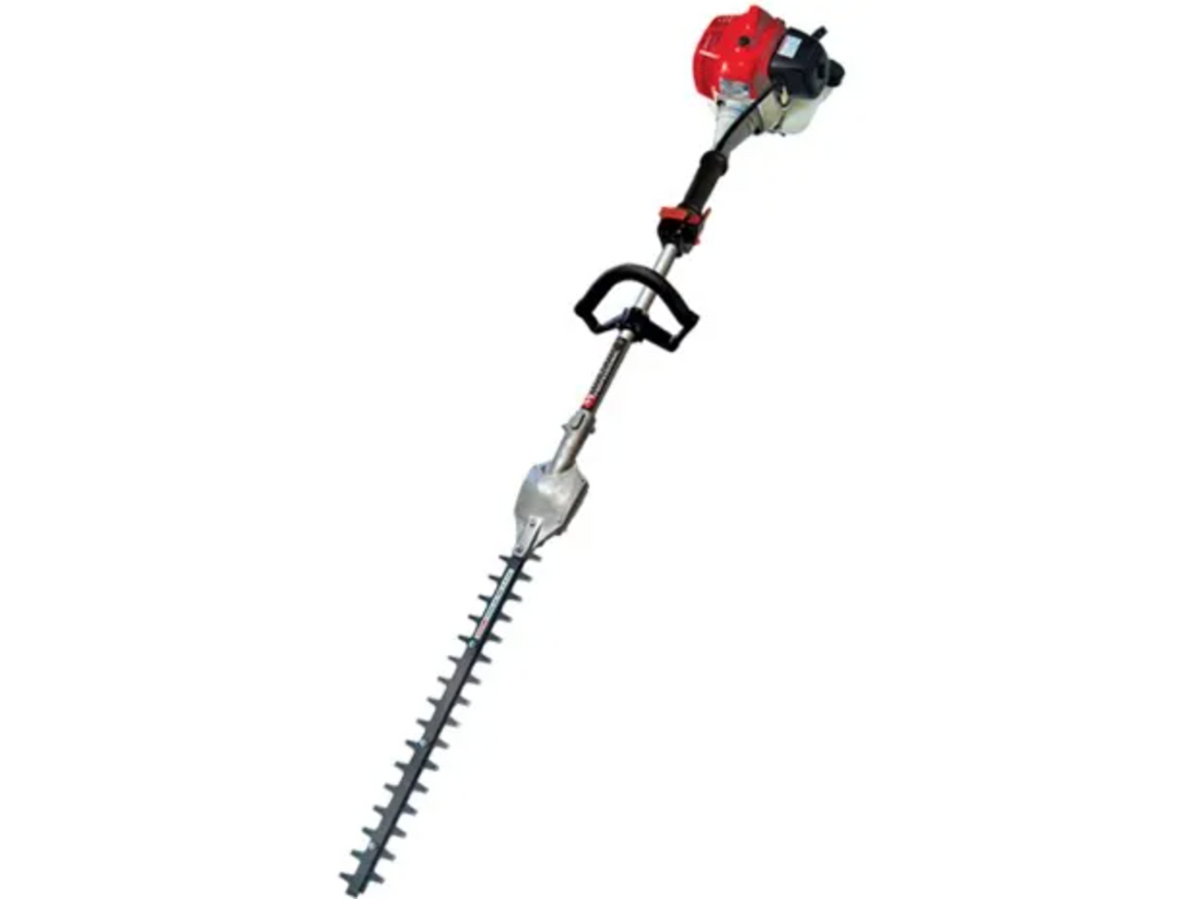 Maruyama EH230D Extended Reach Hedgertrimmer -Fixed 20" blade -22.5cc,Front View.