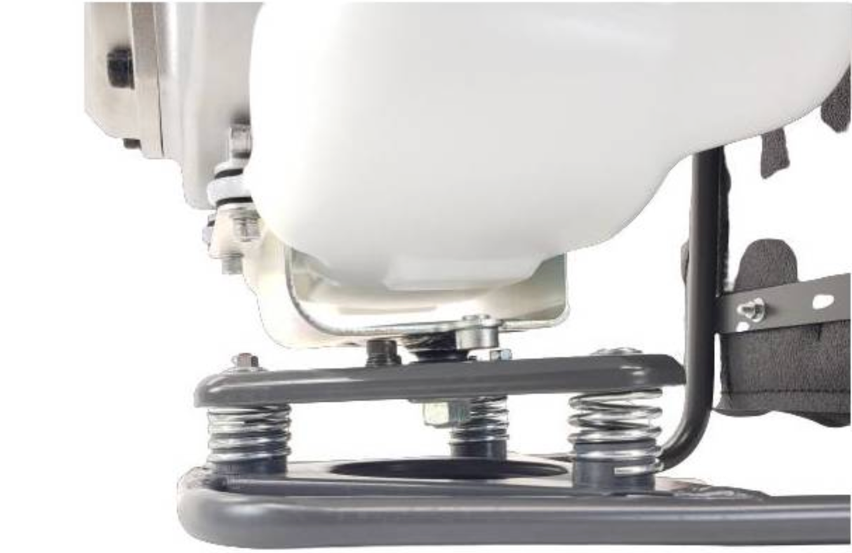 Maruyama_M420BK-QC_Quick_Connect_Multi-Cutter_Powerhead_only_41.5cc, Botton View 