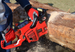 Maruyama MCV31R-14 Chainsaw-Rear Handle, Rear View.
