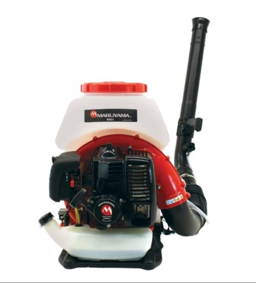 Maruyama MM91 Backpack Mister, Front View. 