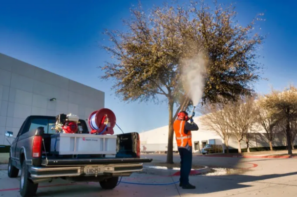 Maruyama MS333 Belt Drive Pump,Back View.