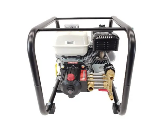 Maruyama MSD41 TEC-H MSD41T 3/4" Direct Drive Pump & GX160 Honda Engine,Front View. 