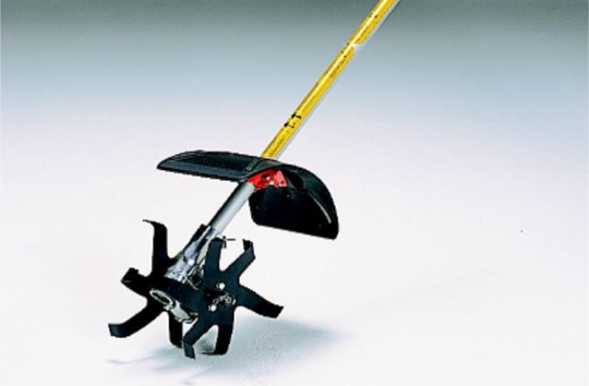 Maruyama_QC-T_Tiller_Cultivator_Attachment, Side view