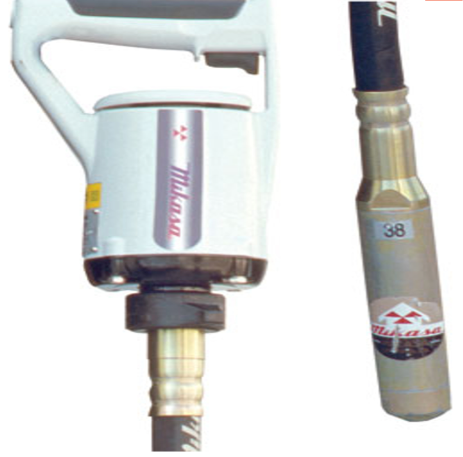 Multiquip - #UM13825 - Vibr Assy. 1.50 Head 9.5 Length 115V, Fron View. 