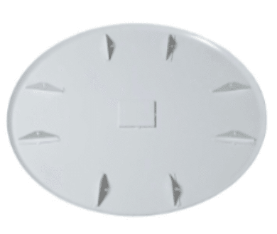 Multiquip 30696 30 Inch Pan Float 4 Blade Edger Flat WBT, Reference View. 