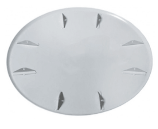 Multiquip 30697 36 Inch Pan Float 4 Blade Edger Flat WBT, Reference View. 