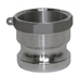Multiquip A600A Coupler 6" Female Aluminum For MQ600, General View. 