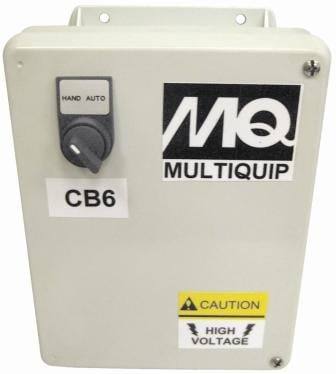 Multiquip CB6 Control Box with 2 Float Switches 230V - SLE Equipment - 1