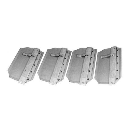 Multiquip CL954F Float Blade 10"x14" for 36" Diam Pack of 4,Front View. 