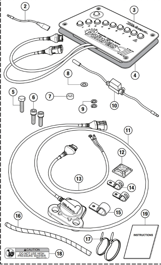 Multiquip CPAS408DZ Compas Kit for MVH408DZ,General View.
