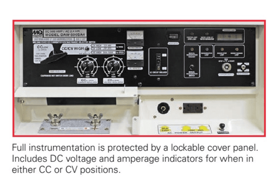 Multiquip_DAW500SA4_500_Amp_Welder_3_kW_Tier_4_GFCI-3, Control View. 