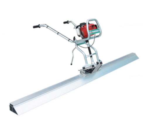 Multiquip DUOSCREEDSTAND DuoScreed Display Stand with 15" Blade, Front View. 