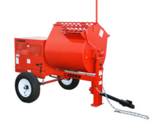 Multiquip EM12M Essick 12CF Mixer  Mech. Drive  Honda,Side View. 