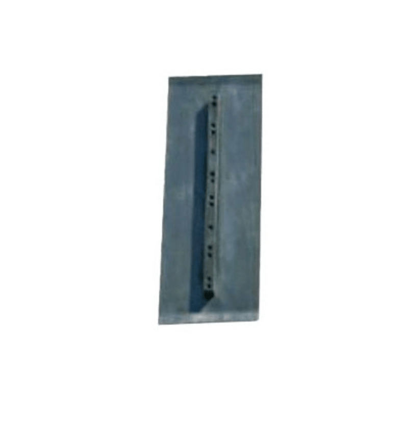 Multiquip F400PL 6x18 Finish Blade Poly 46/48 Inch Trowel, Front View. 