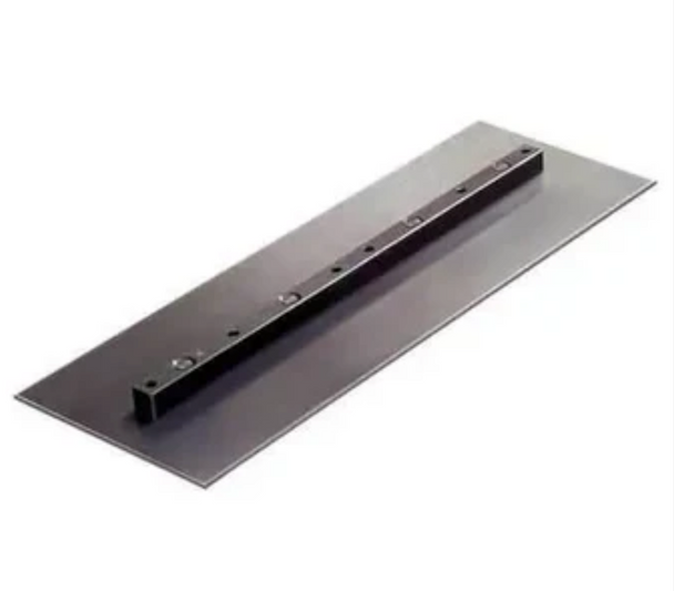 Multiquip F900 Finish Blade 6" x 14" for 36" Diameter Rotors, General View. 