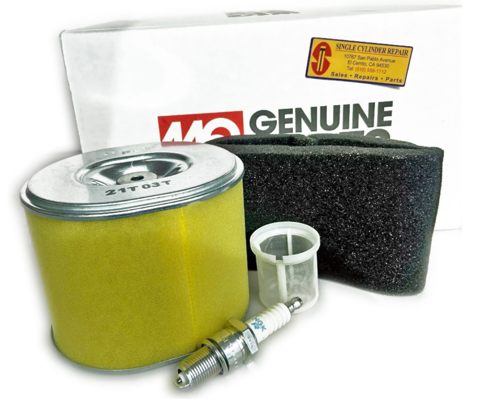 Multiquip FKITBH11 Kit incl: Oil Fuel Air Plus Spark Plug,General View. 