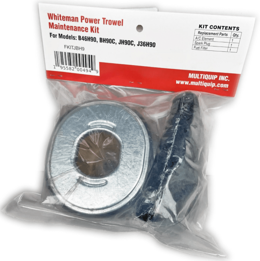 Multiquip FKITJBH9 COMPLETE SERVICE KIT -FILTERS SPARK PLUG,Back View. 