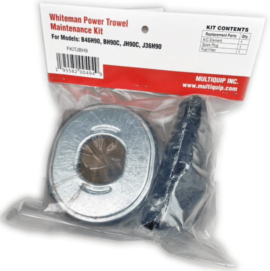 Multiquip FKITJBH9 COMPLETE SERVICE KIT -FILTERS SPARK PLUG,Back View. 
