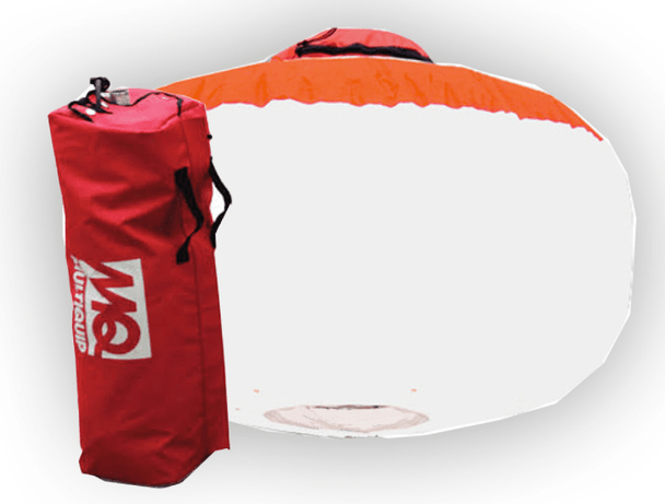 Multiquip GBP GloBug Balloon Light - 1K W, Front View. 