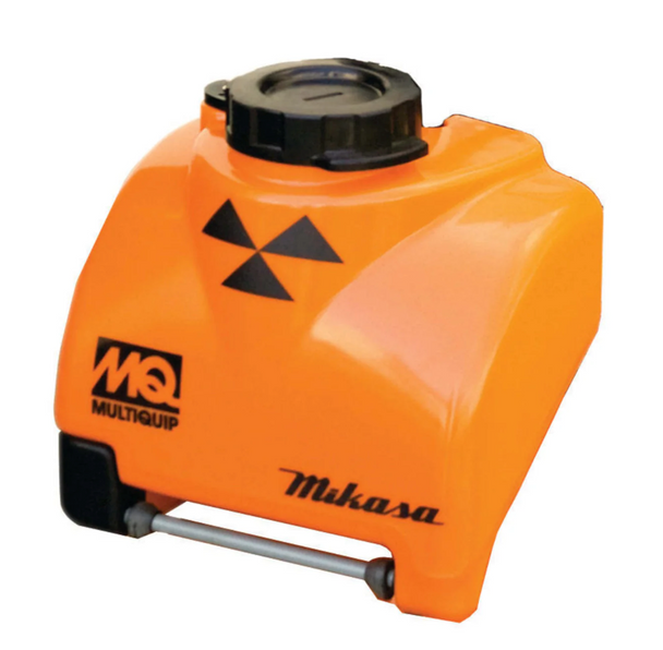 Multiquip Genuine Part 731099 Water Tank Kit, MVC40H, Front View. 