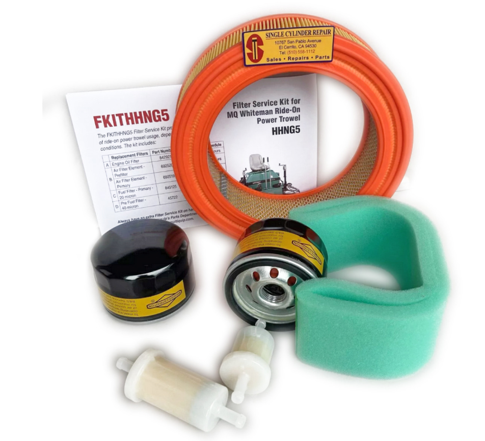 Multiquip Genuine Part FKITHHNG5 FILTER KIT HHNG5,General View.