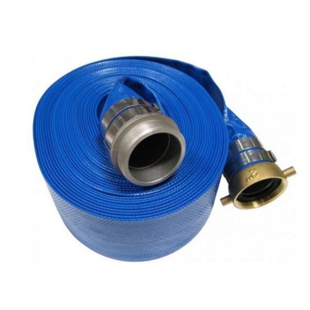 Multiquip HD250 Discharge Hose - 2" x 50 Ft. NPT Couplers - SLE Equipment - 1