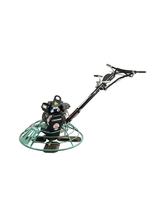 Multiquip JH55C Walk Behind Trowel - 4 Blade 36" GX160 Engine,Side View.