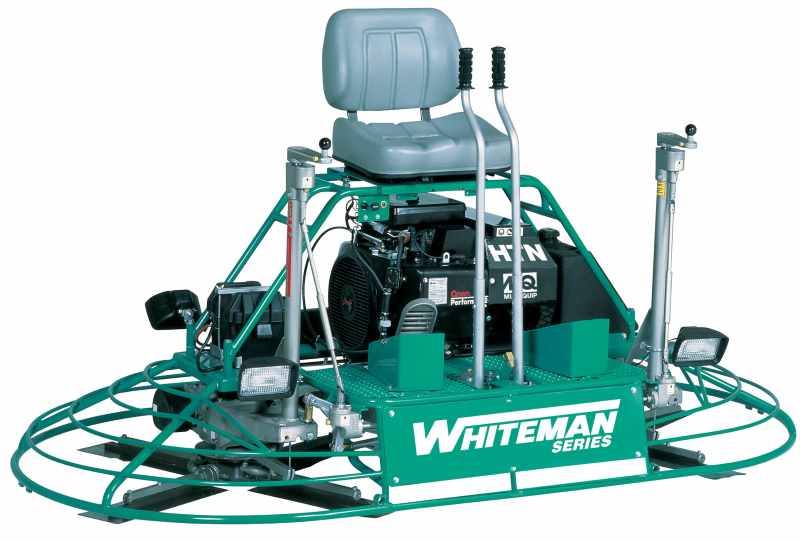 Multiquip JWN24HTCSL Concrete Trowel Twin 36" Ride On - Honda GX670 Engine,Side View. 