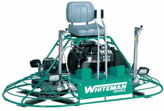 Multiquip JWN24HTCSL Concrete Trowel Twin 36" Ride On - Honda GX670 Engine,Side View. 