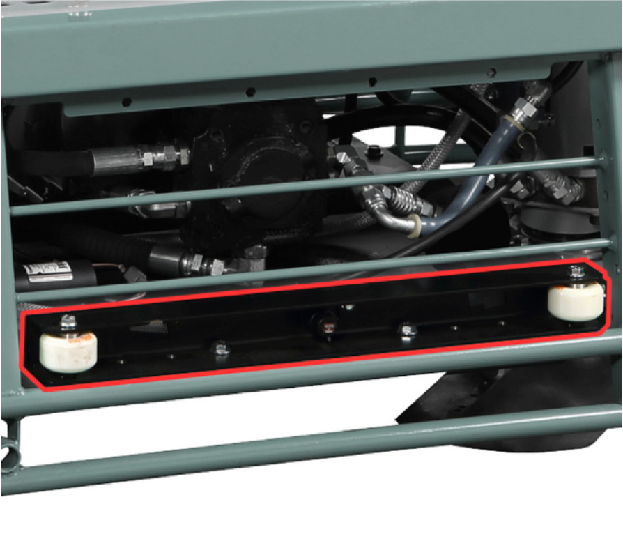 Multiquip LD6EK LD6 COMPLETE EDGING KIT,Front View. 