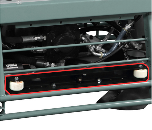 Multiquip LD6EK LD6 COMPLETE EDGING KIT,Front View. 