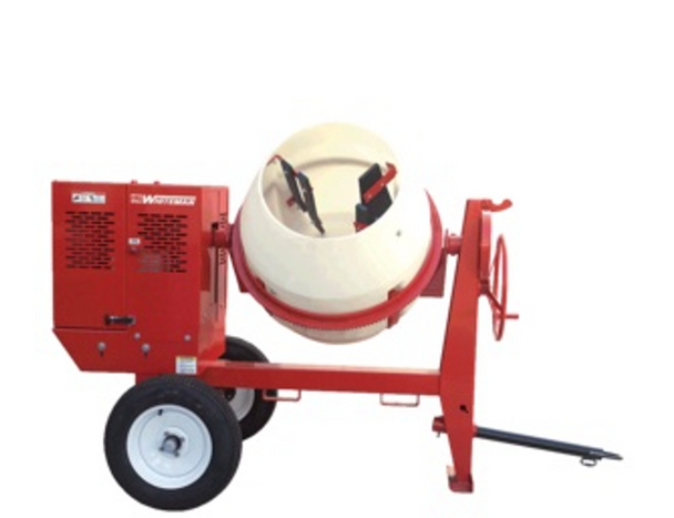 Multiquip MC64PK Mixer-Conc  Kohler 9.5HP CH395 6cf Poly,Front View.