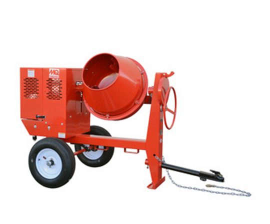 Multiquip MC64SK Mixer-Conc  Kohler 9.5HP CH395 6cf Steel,Front View.