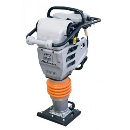 Multiquip MTX70HD Rammer 3350 lb 3.0 HP Honda GX100 Engine,Front View. 