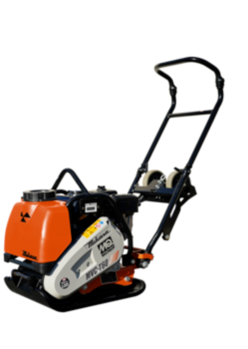 Multiquip MVC60VTHW Plate Honda GX120 water tank 13.8" wide,Side View. 