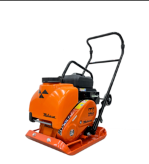 Multiquip MVCE82VBW Fwd PLT GBX xbatt/chgr  wtr tnk  18" plt,Side View. 