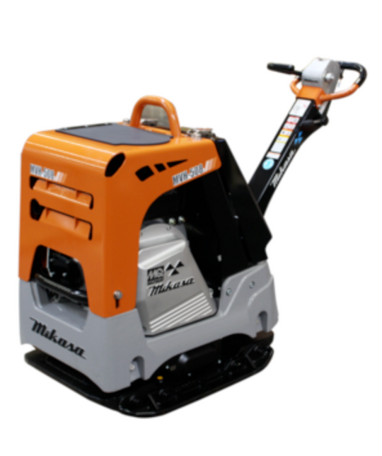 Multiquip MVH508GH Rev Plate Honda GX390 20 wide E-Start,Front and Side View. 