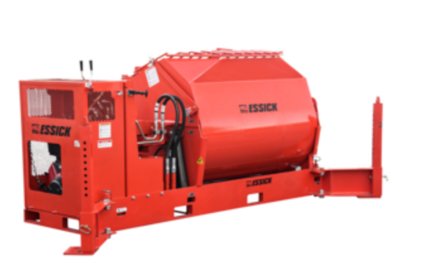 Multiquip PRO20 Mixer-Mortar 20cf skid 18HP Vanguard eng,Front View.