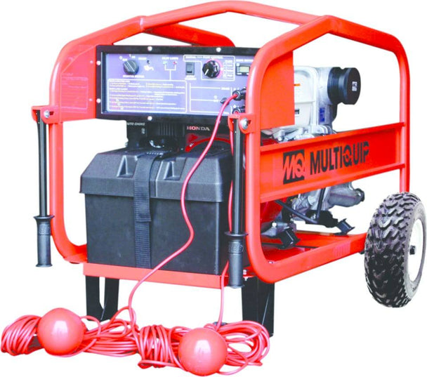 Multiquip QP3TI Trash Pump 3" Suction 396 GPM 95' Honda iGX270 - SLE Equipment - 1