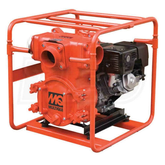 Multiquip QP4TK Industrial Centrifugal Trash Pump 9.5 HP Kubota Engine - SLE Equipment - 1