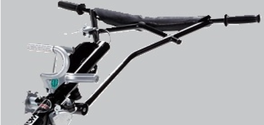 Multiquip QXHP HANDLE TROWEL QP OP PRESENCE,Front View. 