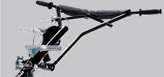 Multiquip QXHP HANDLE TROWEL QP OP PRESENCE,Front View. 