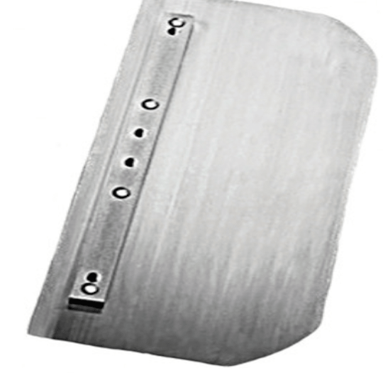 Multiquip SPR8160 Combo Trowel Blade 8x16 for 36 In Superior Trowel, Front View. 