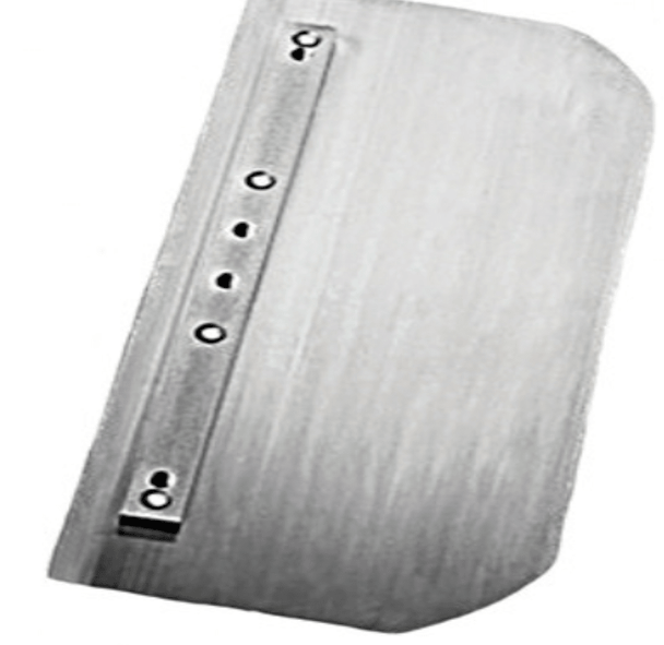 Multiquip SPR8160 Combo Trowel Blade 8x16 for 36 In Superior Trowel, Front View. 
