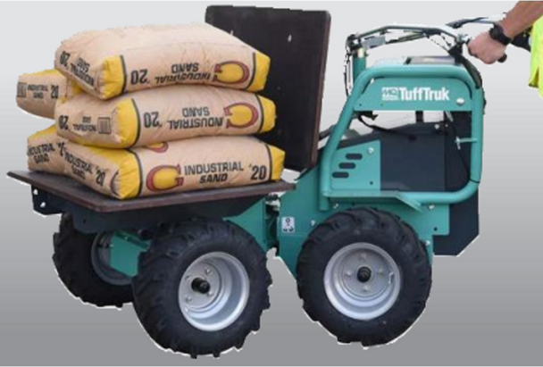 Multiquip TFB33 Opt Acc Tufftruk flatbed kit 33 inch,Side View.