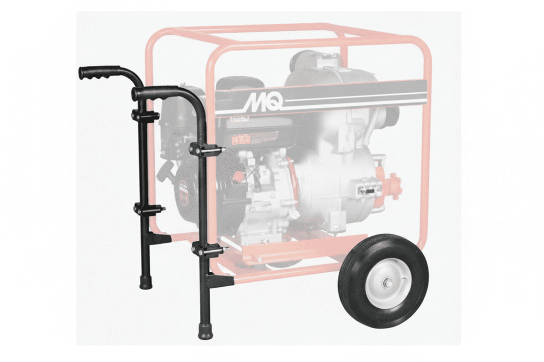 Multiquip UWK4 Pump Wheel Kit for QP4T Trash Pumps, Reference View. 