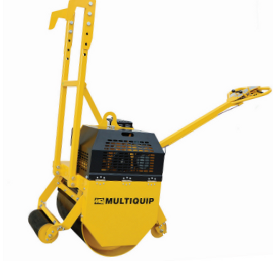 Multiquip V305EK Walk-Behind Roller Kohler 14.0HP 29"wide,Side View. 