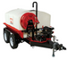Multiquip WTE5HP Mobile Water Trailer With Electric Brakes 525 Gal, Side View. 